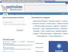 Tablet Screenshot of curriculumdirecto.com